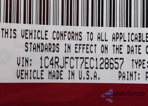 2014 Jeep Grand Cherokee Overland from USA, damaged, VIN 1C4RJFCT7EC128657